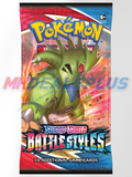 Pokemon TCG Battle Styles 3-Pack Blister Sealed Case - 24 3-Pack Blisters