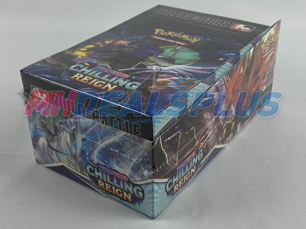 Pokemon TCG Chilling Reign Build & Battle Box Sealed Case - 10 Boxes MHDEALSPLUS Pokemon TCG Chilling Reign Build & Battle Box Sealed Case - 10 Boxes MHDEALSPLUS