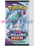 Pokemon TCG Chilling Reign 3-Pack Blister w/ Eevee & Snorlax - Set of 2