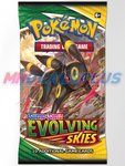 Pokemon TCG Sword & Shield Evolving Skies 3-Pack Blister w/ Umbreon & Eiscue - Set of 2