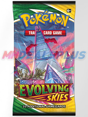 Pokemon TCG Sword & Shield Evolving Skies 3-Pack Blister w/ Umbreon & MHDEALSPLUS Pokemon TCG Sword & Shield Evolving Skies 3-Pack Blister w/ Umbreon & MHDEALSPLUS