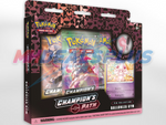 Pokemon Champion's Path Pin Collection Set 2 Sealed Case - 6 Boxes