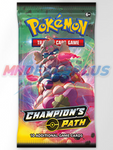 Pokemon TCG Champion's Path Hulbury Gym Pin Collection - 3 Packs, 1 Pin/Promo