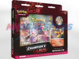 Pokemon TCG Champion's Path Pin Collections Set - Turffield Hulbury Motostoke