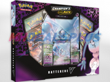 Pokemon TCG Champion's Path Hatterene V Collection Box - 4 Booster Packs