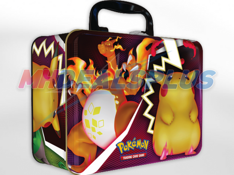 Pokemon TCG Collector's Chest Tin Lunchbox Fall 2020 - 5 Booster Packs