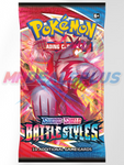 Pokemon TCG Battle Styles Checklane Blister Sealed Case - 16 Blister Packs