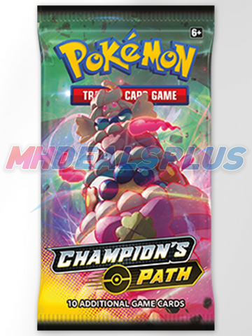 pokemon cards champion's path booster box Pokemon TCG Champion's Path Hatterene V Collection Box