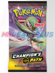 Pokemon TCG Champion's Path Hulbury Gym Pin Collection - 3 Packs, 1 Pin/Promo