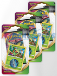 Pokemon TCG Sword & Shield Vivid Voltage Checklane Blister w/ Grookey x3 - 3 Booster Packs